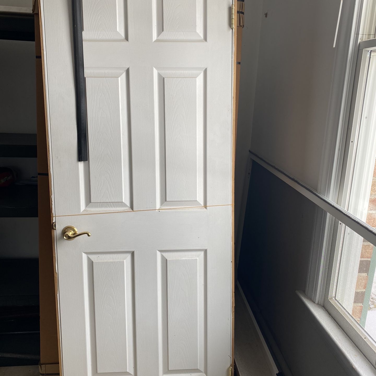 36x80 In Solid Door 6 Panel Door