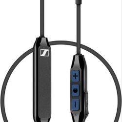 Sennheiser Consumer Audio CX 6.00 BT Wireless Intrauditive Headphones, Bluetooth 4.2 with Qualcomm Apt-X, 6-hour battery life, charging 