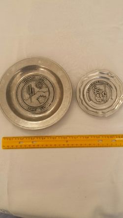 Pewter Dish Arizona Dog Show Trophy