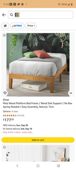 Twin bed