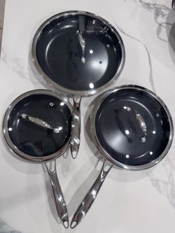 Hexclad Pans 6 piece set