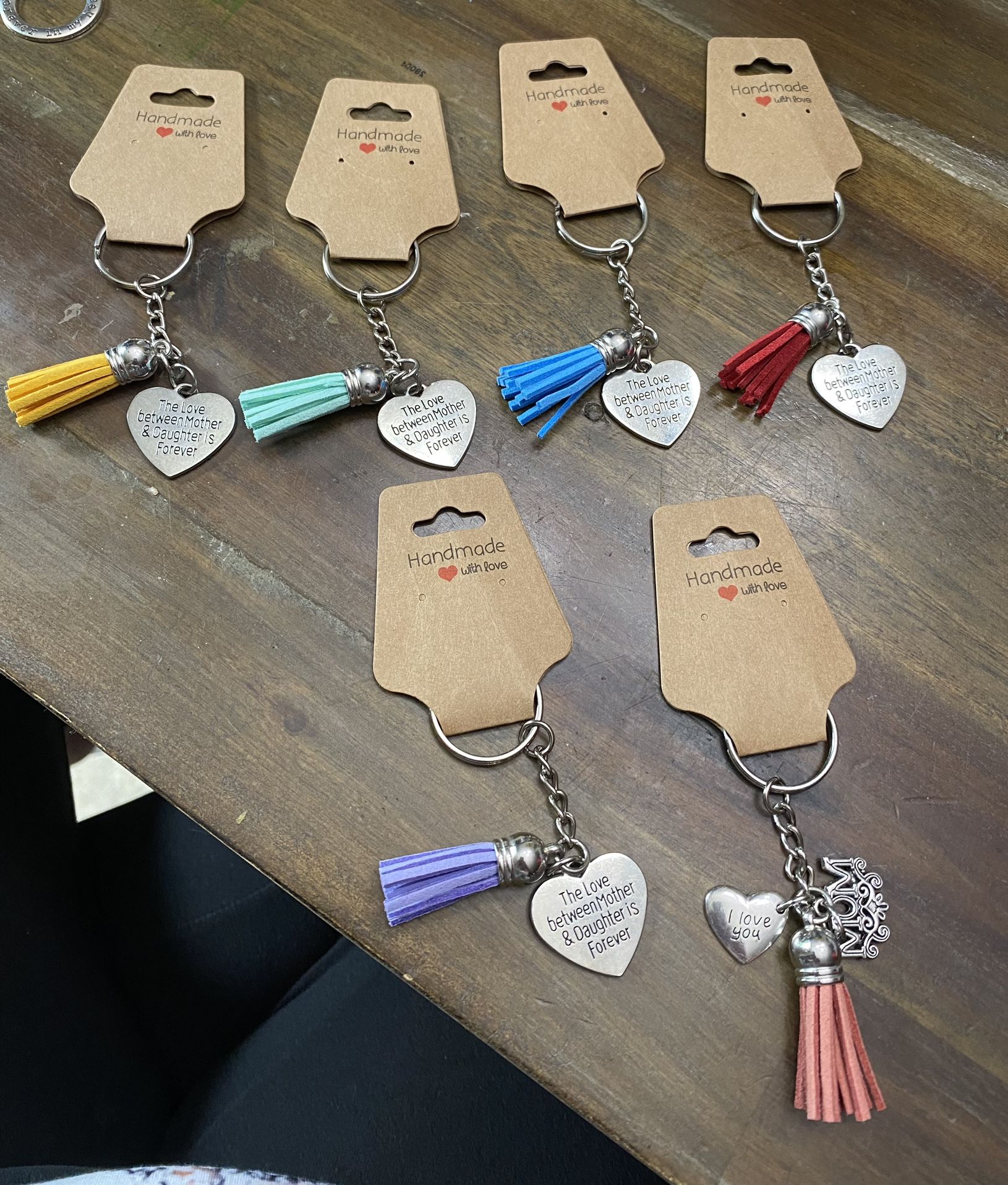 Mothers Charm Keychain