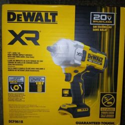 DeWalt XR 20V 1/2" Impact Wrench