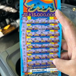 $4000 Lottery Scratcher