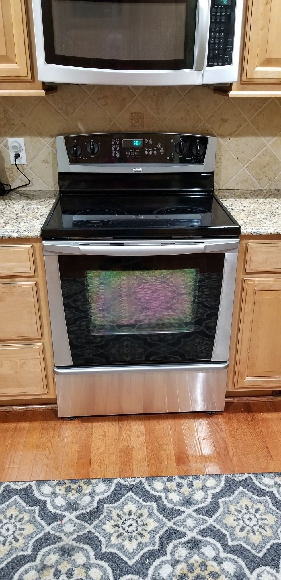 Oven, freestanding range Whirlpool Gold Stainless