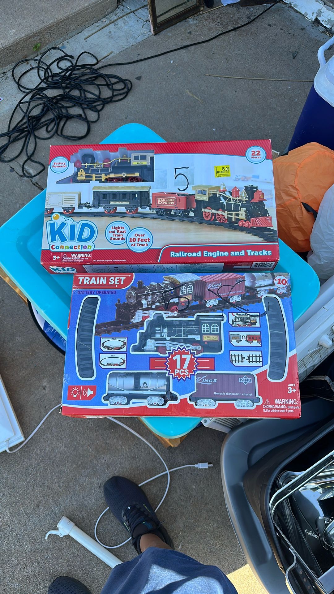 2- Train Sets ($10) Each Or Two -$15