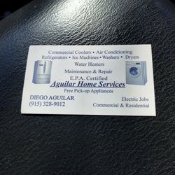 REFRIGERATOR  WASHER AND DRYER REPAIR