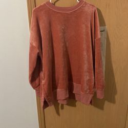 Velvet Pink Sweatshirt