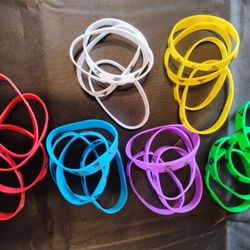 Wednesday Bracelets and candy Bags of 72 

