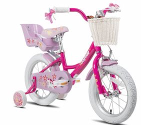Unicorn 12“ Kids Bike for Girls Ages 2-4 Years Old with Training Wheels