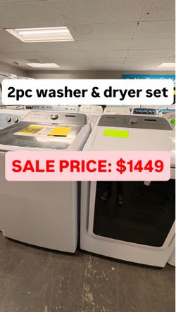 Samsung washer and dryer set