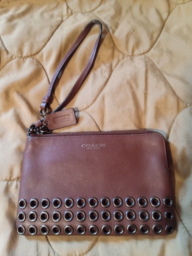 Pouch Coach Hand Bag