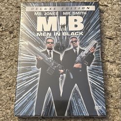 MIB Men In Black (DVD, 2002, Deluxe Edition, 2-Disc Set) Columbia TriStar SEALED