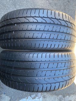 Two 235-35-20 Pirelli P Zero