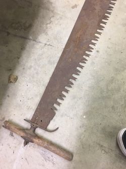 Antique Crosscut Saw for Sale in Lodi CA OfferUp