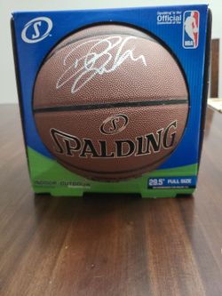 Devin Booker autographed basketball, COA included
