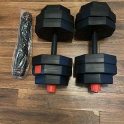 DUMBBELL 60 POUNDS SETS 30 POUNDS EACH ONE BRAND NEW EXTREME WORKOUT 🏋️ 