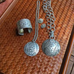 Hammered Aluminum Jewelry 