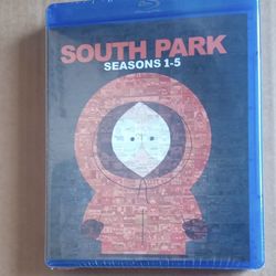 blu ray south park seasons 1-5 bluray brand new 