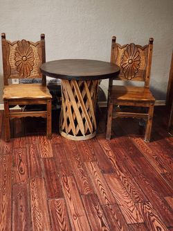 Table and chairs