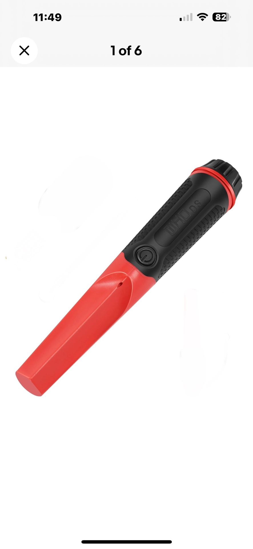 IP68 Fully Waterproof Metal Detector Pinpointer for Adults & Kids