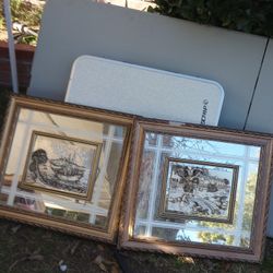 Two Antique Pictures 