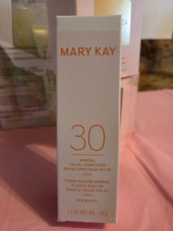 Mary kay mineral facial sunscreen spf 30