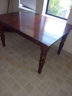 Frosted glass table and kitchen table