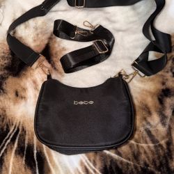 Small Black BEBE Handbag 