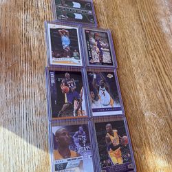 NBA Kobe Bryant Basketball Card Lot