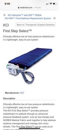 Low Air Loss Pump & Mattress