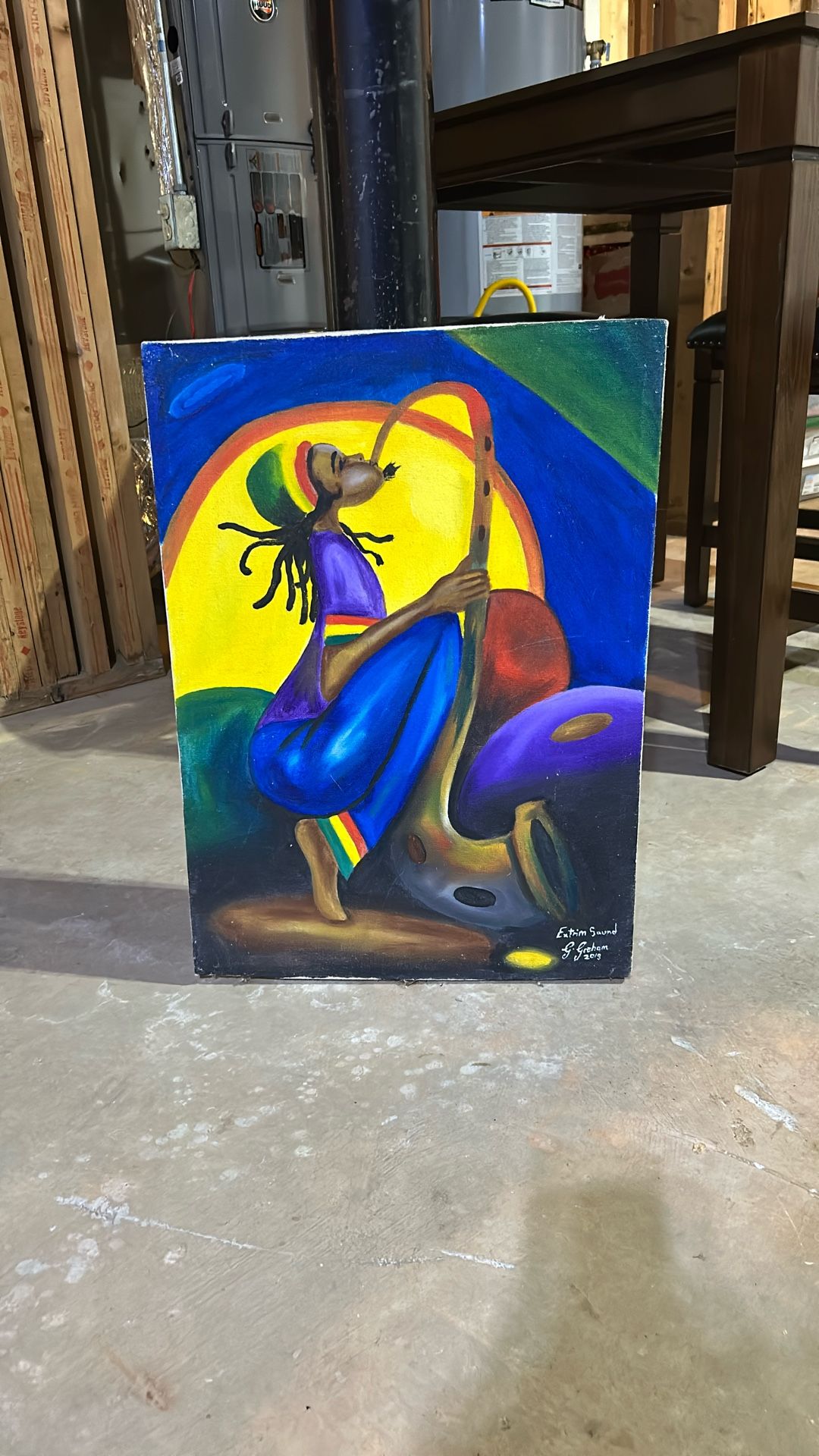 Canvas Oil Painting & Art Picture Frame