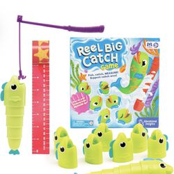 Educational Insights Reel Big Catch Game, Preschool Early Math Game, Gift for Kids Ages 3+