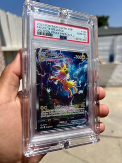 2021 POKEMON SWSH BLACK STAR PROMO #184 FULL ART/JOLTEON VMAX PSA 10