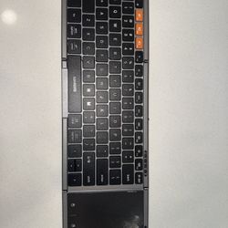 Compact Folding Keyboard with Touchpad