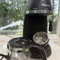 Sboly 3.5 Bar Steam Espresso Machine with a milk frother