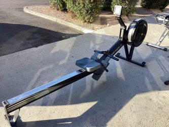 Concept 2 PM5 Rowing Machine Rower Low Meters