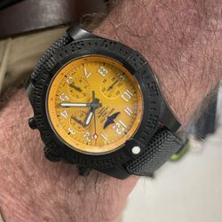 Avenger Hurricane 45 Cobra Yellow Dial Men's Watch XB0180E4/I534-253S 