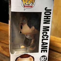 Funko Pop Die Hard John McClane Figure 