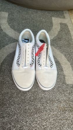 Vans Old Skool Sidestripe V True White Black