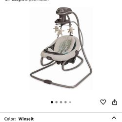 Baby Swing With Soothing Music 