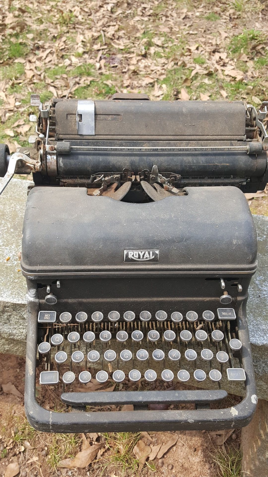Antique Royal typewriter