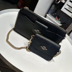 Coach Poppy Crossbody And Coin Purse Set