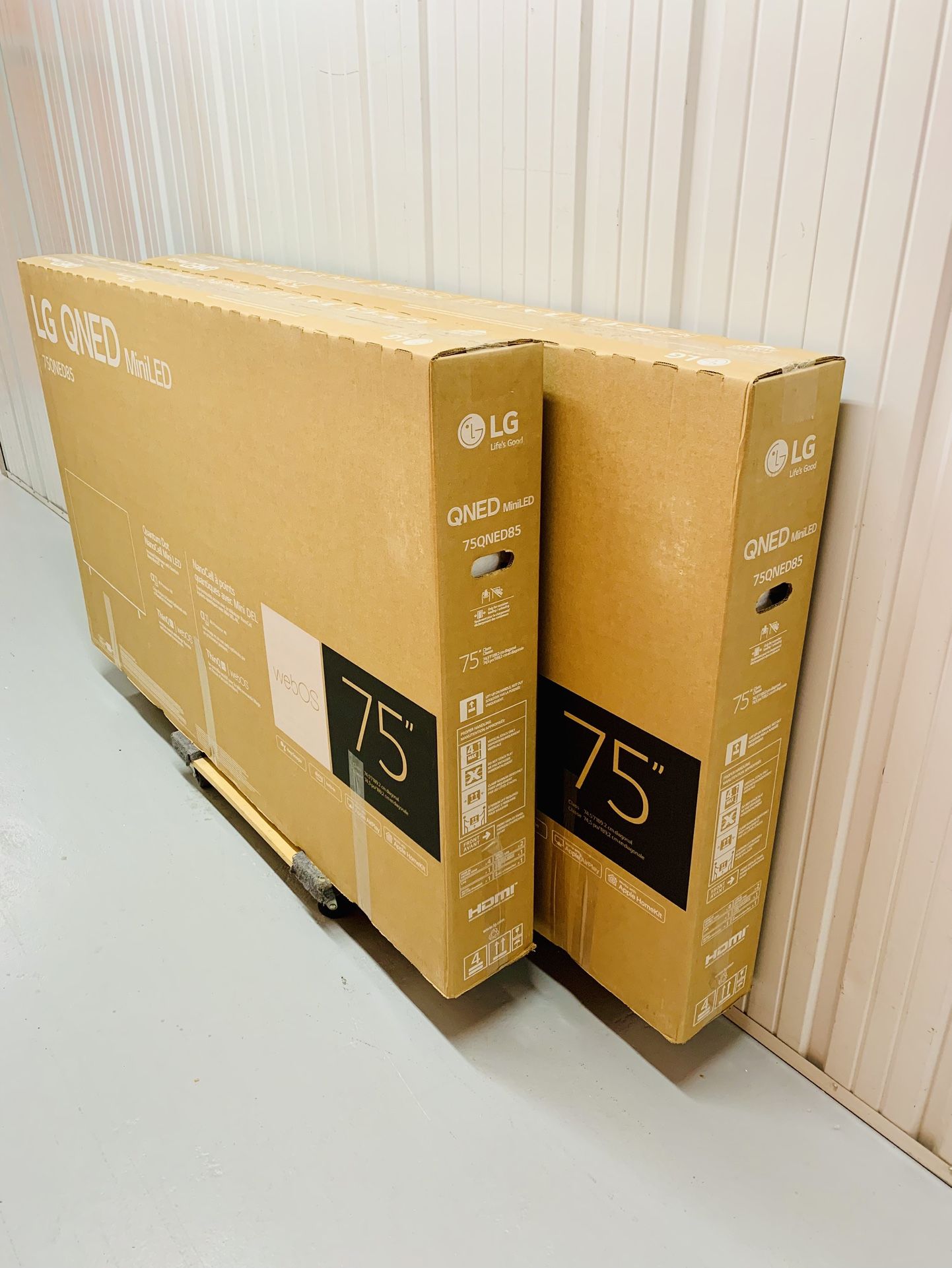 LG - 75" Class 85 Series QNED Mini-LED 4K UHD Smart webOS TV Brand New In Box Price Is Per TV Will Deliver