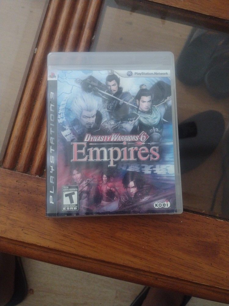 Dynasty Warriors 6 Empires For Ps3