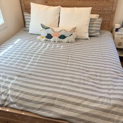 King Bed Frame And Casper Mattress