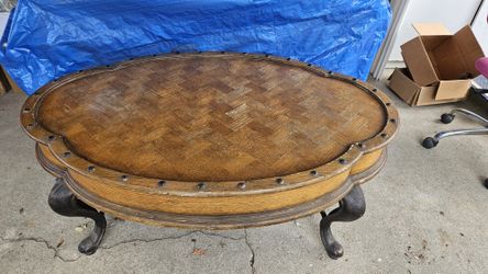 Classical Oak Brown Coffee Table