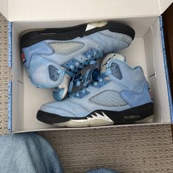 Jordan 5 Unc Blue