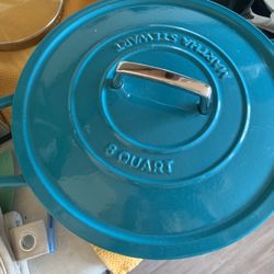 Martha Stewart 8 Quart Cast Iron Pot