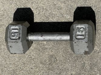 Single 15 lb. Dumbbell - Used